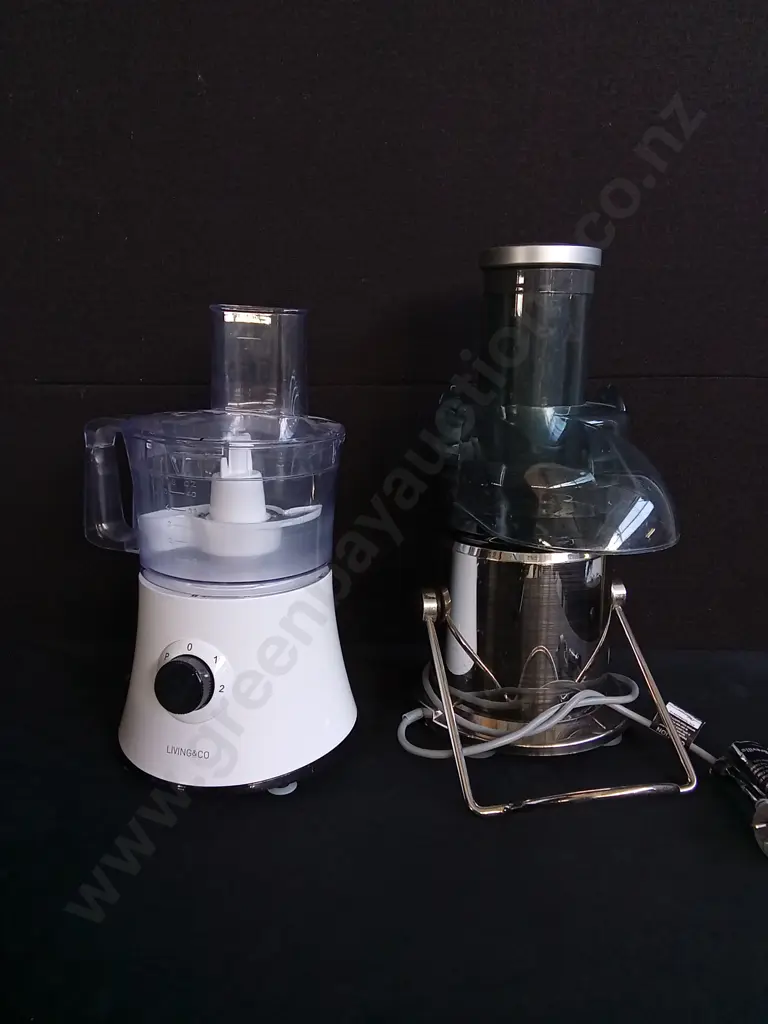 FOOD PROCESSOR AND BREVILLE JUICE FOUNTAIN MAX JUICER Image 1++