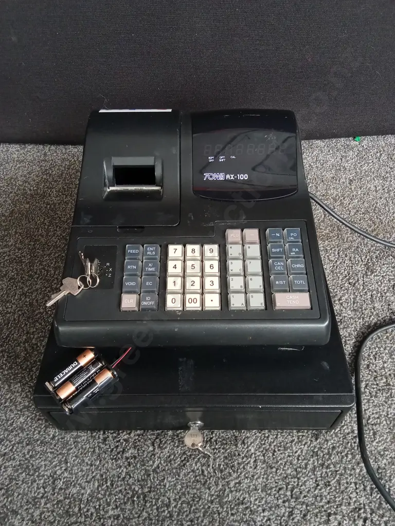 TOWA AX-100 ELECTRONIC CASH REGISTER Image 1++