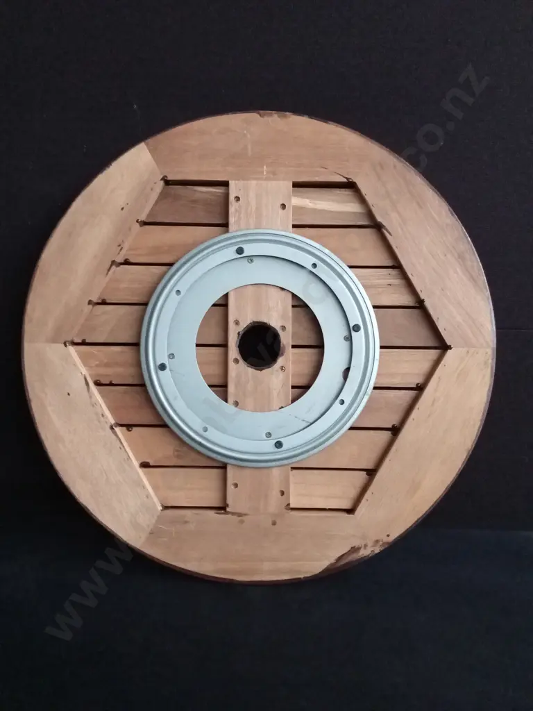 LAZY SUSAN PIECE WITH UMBRELLA HOLE 5.5CM WIDE Image 1++
