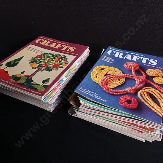 COLLECTION OF VINTAGE CRAFT MAGAZINES