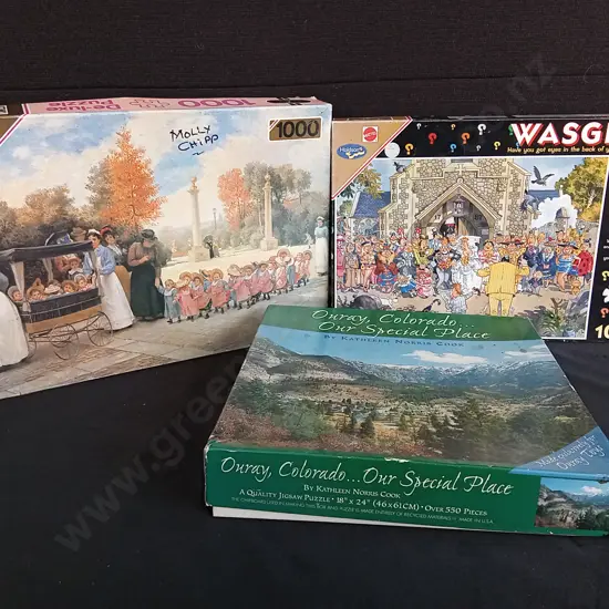 COLLECTION OF 3 PUZZLES