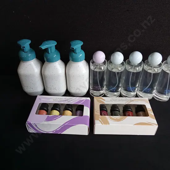 BRAND NEW FRAGRANCE ITEMS AND SOAP DISPENSERS