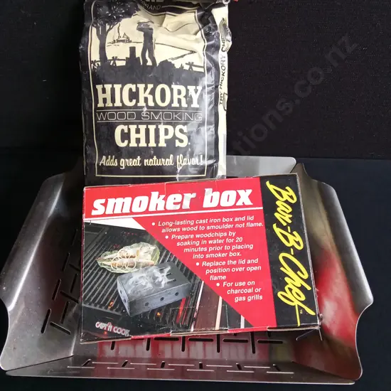 SMOKING SET INCLUDING A TRAY, BOX, AND CHIPS