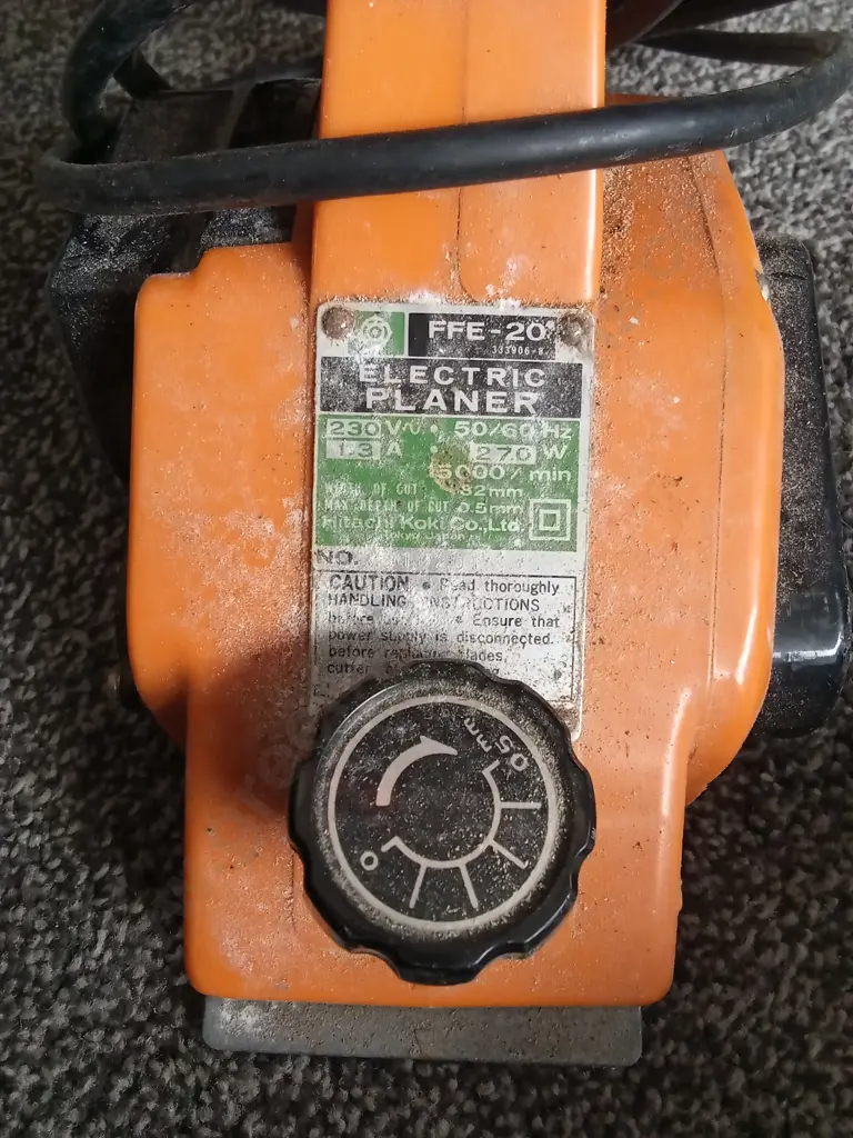 PAIR OF TOOLS, ELECTRIC PLANER AND DRILL Image 1++
