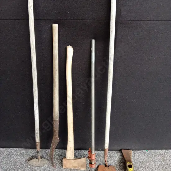 COLLECTION OF 5X VINTAGE TOOLS INCLUDING ONE ADDITIONAL HEAD