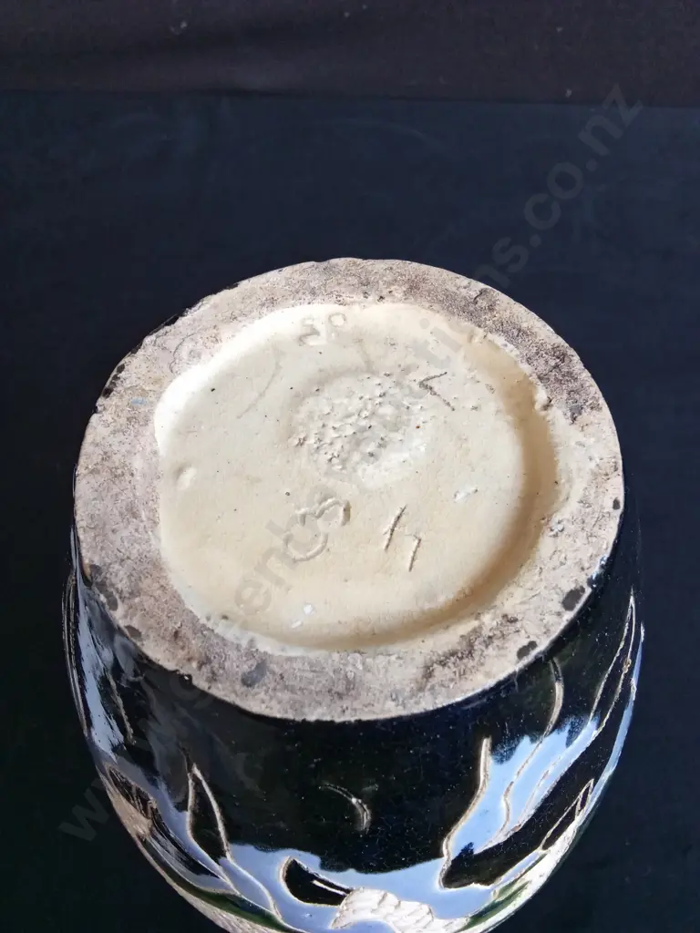 VINTAGE CHINESE DRAGONS ARE VASE H29CM Image 1++