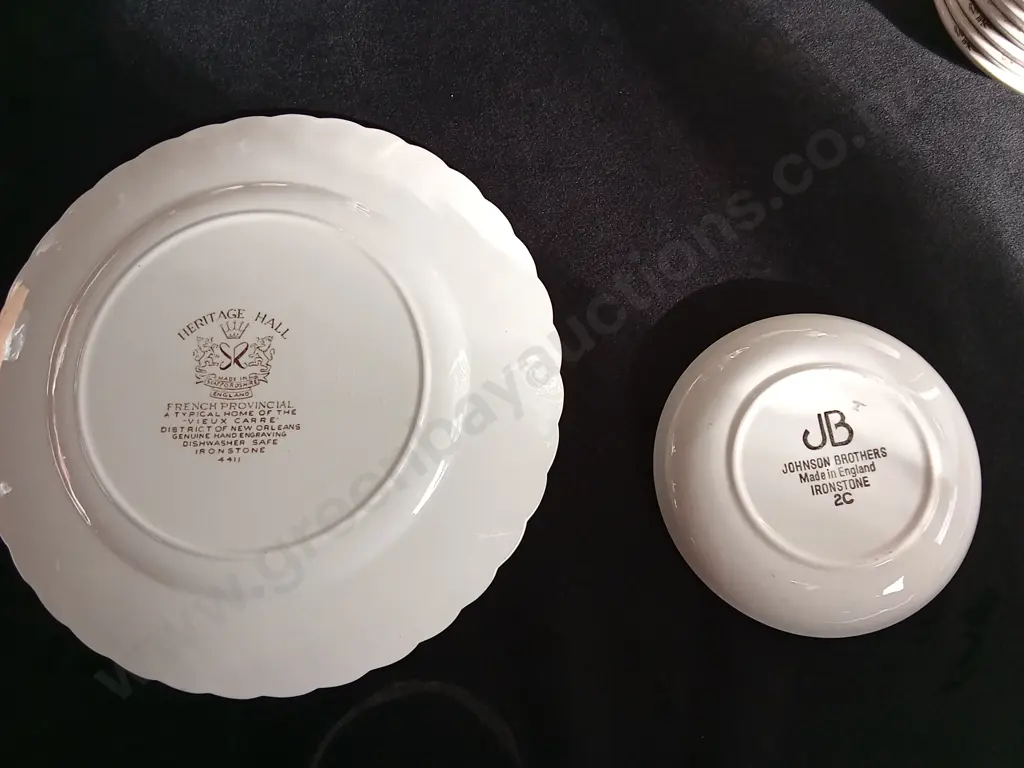 VINTAGE JOHNSON BROTHERS IRONSTONE CERAMIC 27 PIECE SET Image 1++