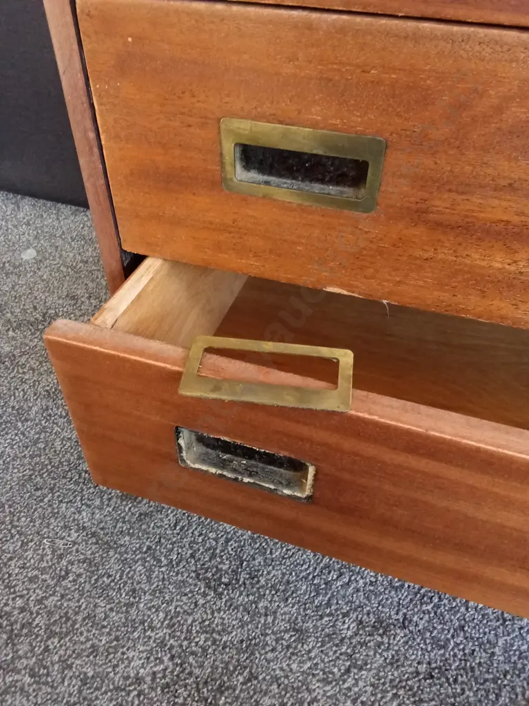 VINTAGE LOWBOY DRESSER, W 1.53 M X D 41 CM X H 60 CM Image 1++