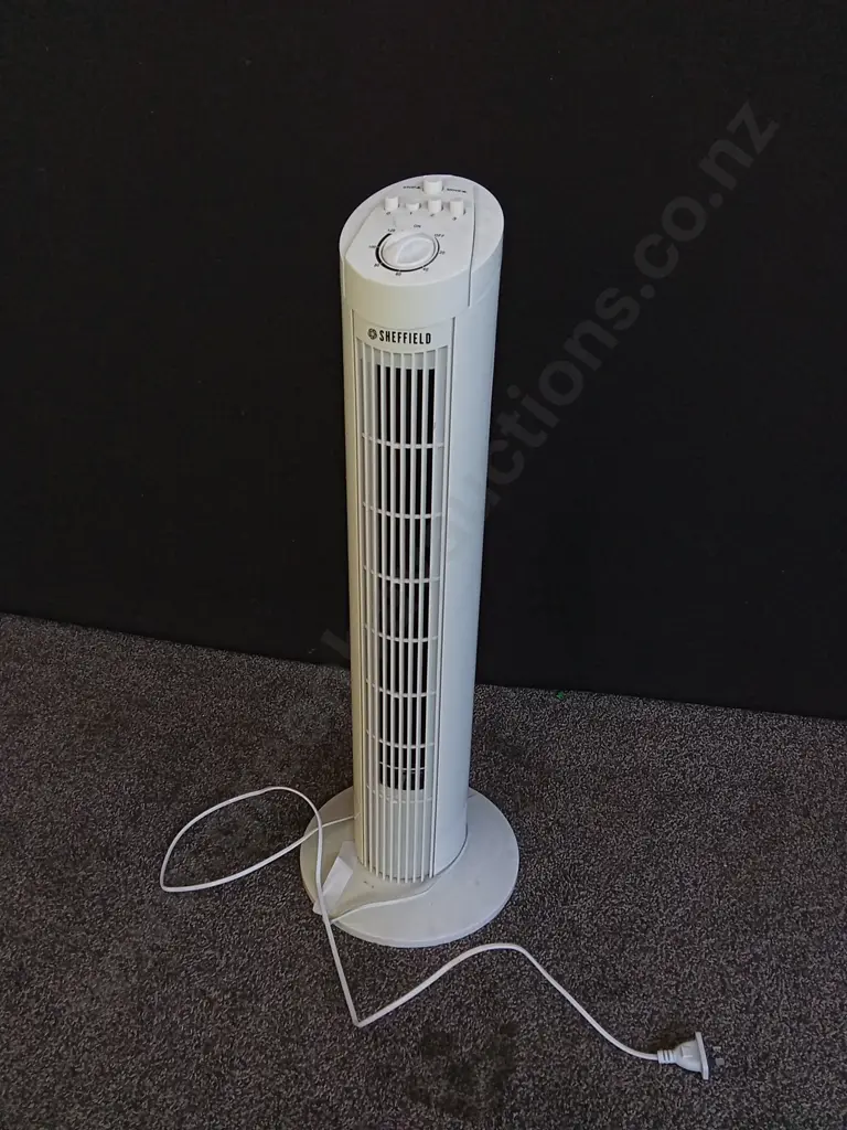 SHEFFIELD PL708 TOWER FAN, WORKING Image 1++