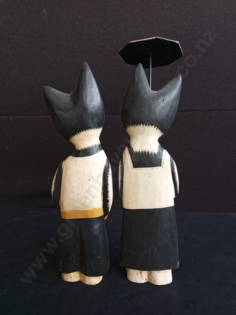 2 HANDMADE WITH CAR FIGURES TALLEST H40CM Image 1++