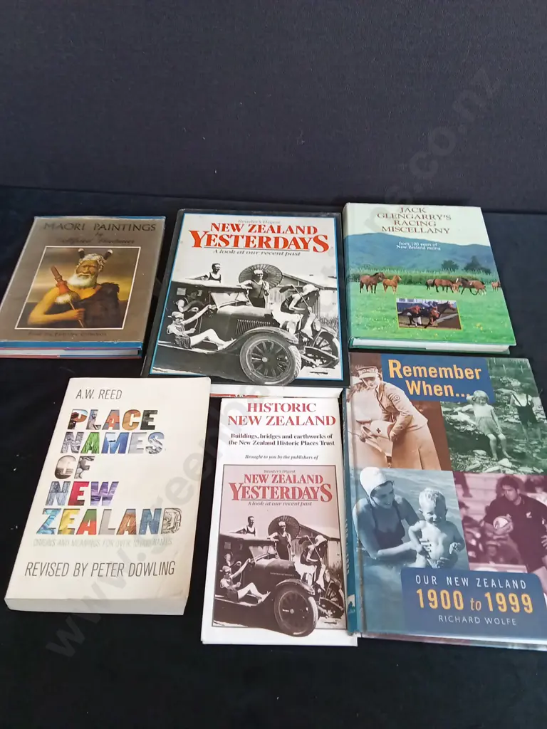 6 NEW ZEALAND BOOKS Image 1++
