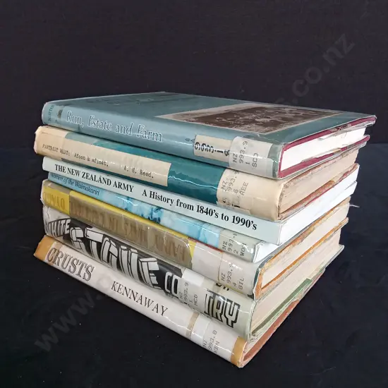 7 NEW ZEALAND BOOKS