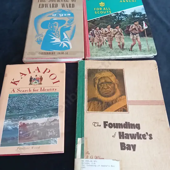 4 NEW ZEALAND BOOKS