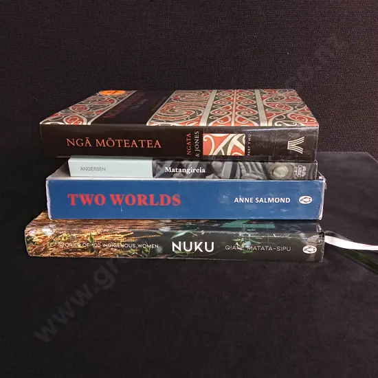 4 BOOKS ON MĀORI CULTURE AND HISTORY