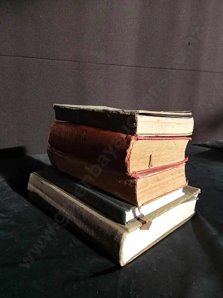5 VINTAGE BOOKS Image 1++