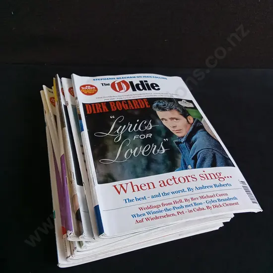 10 PIECES THE OLDIE MAGAZINES