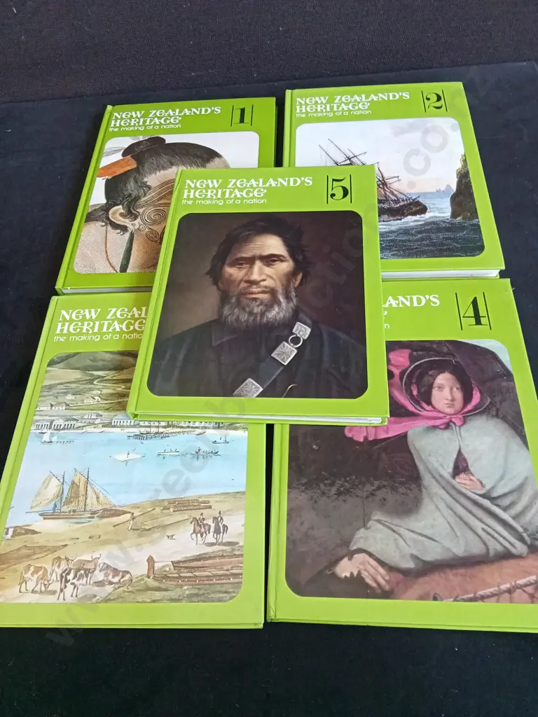 5 NEW ZEALAND HERITAGE BOOKS Image 1++