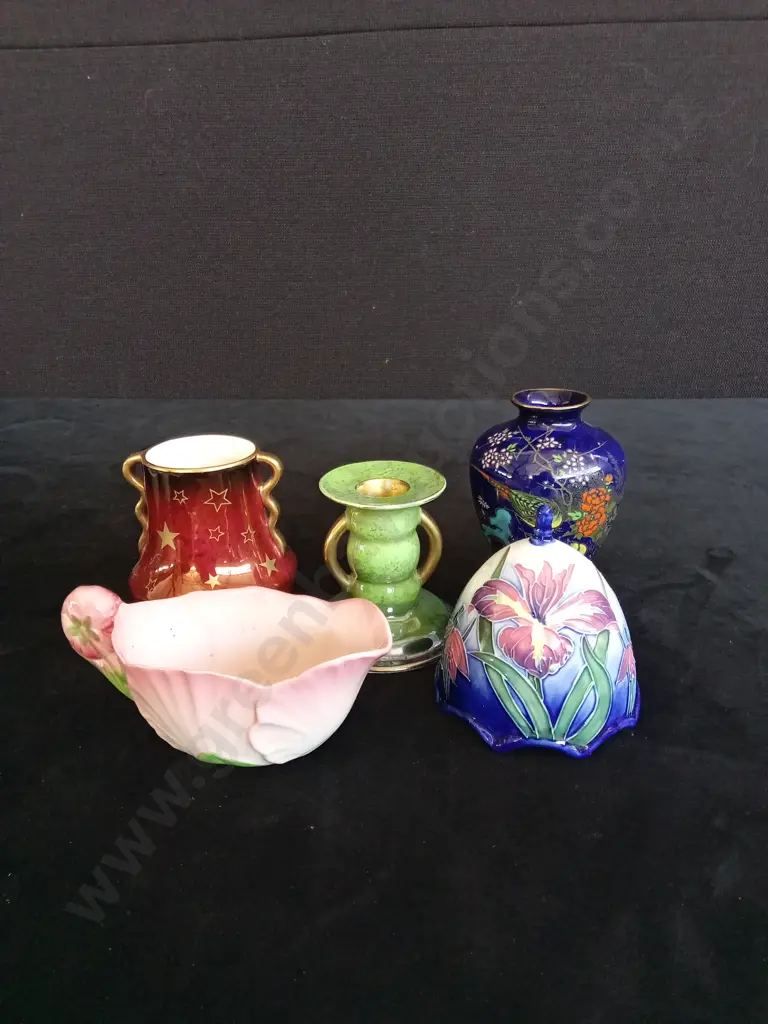 5 DECORATIVE CERAMIC ITEMS TALLEST H9CM Image 1++