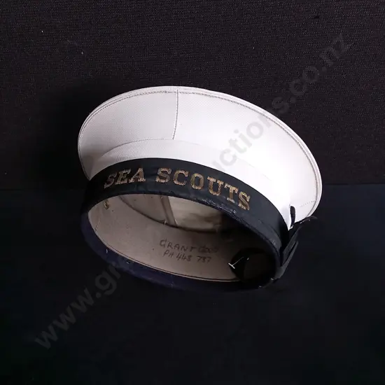 VINTAGE SEA SCOUTS ROUND HAT
