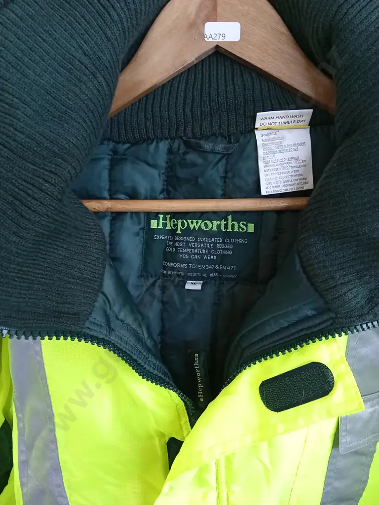 HEPWORTHS FREEZER JACKET 3/4 LENGTH SIZE XL Image 1++