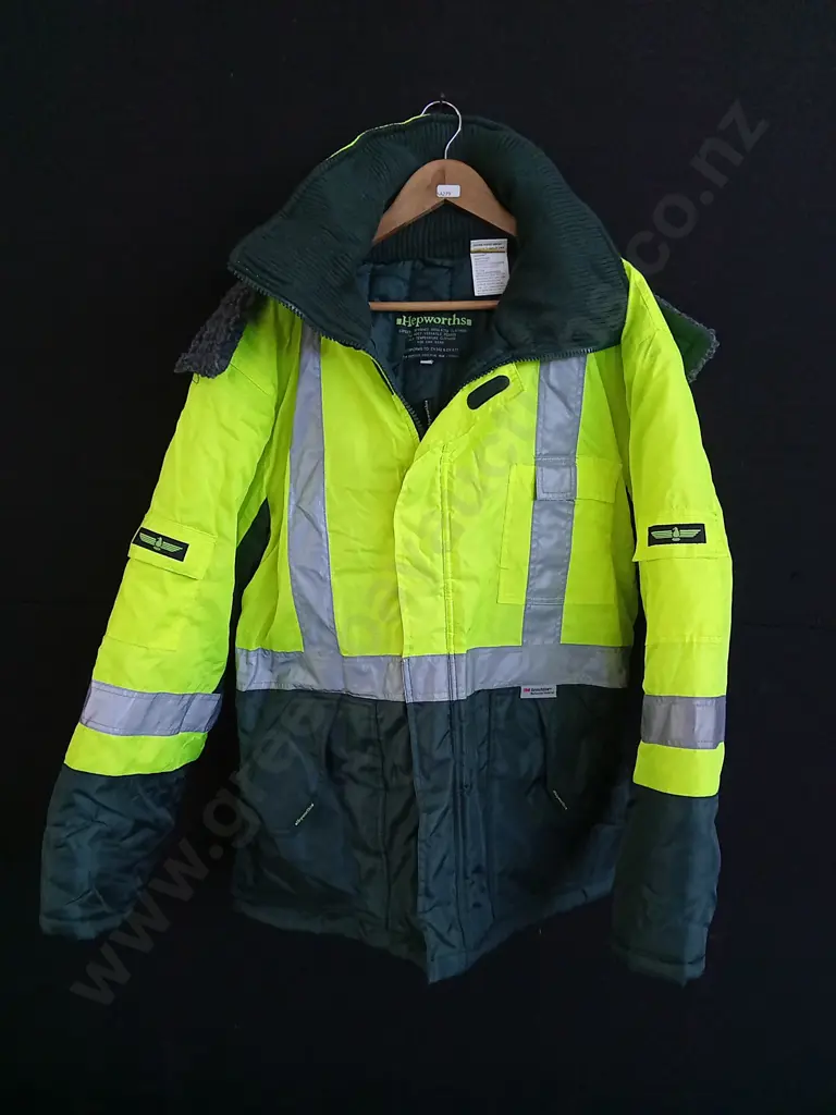 HEPWORTHS FREEZER JACKET 3/4 LENGTH SIZE XL Image 1++