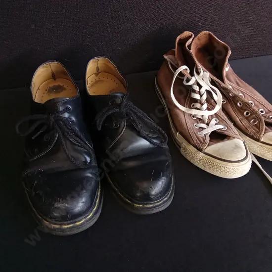 CONVERSE AND DR MARTENS SIZE 38
