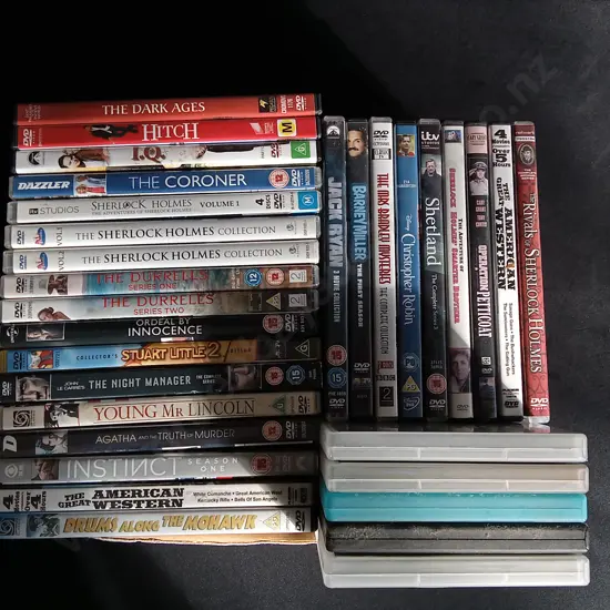 COLLECTION OF DVDS