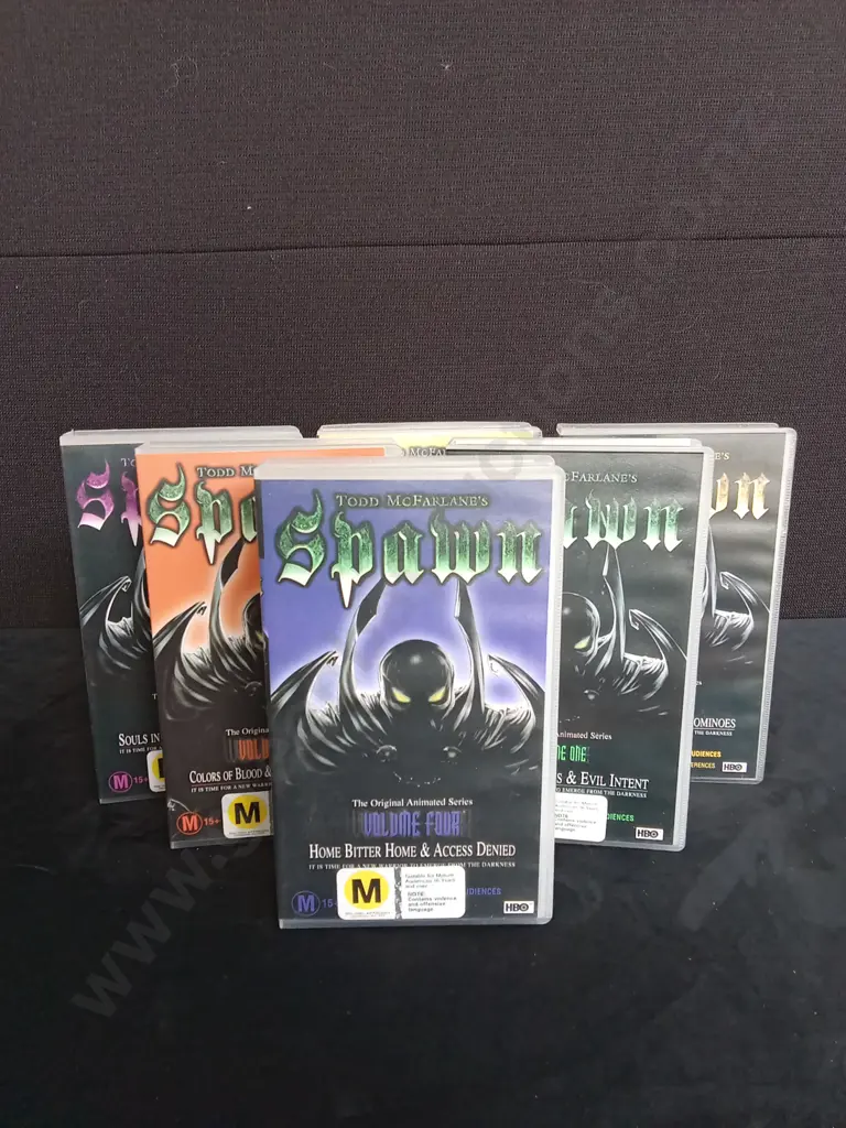 6 VOLUMES OF SPAWN ON CASSETTE TAPES Image 1++