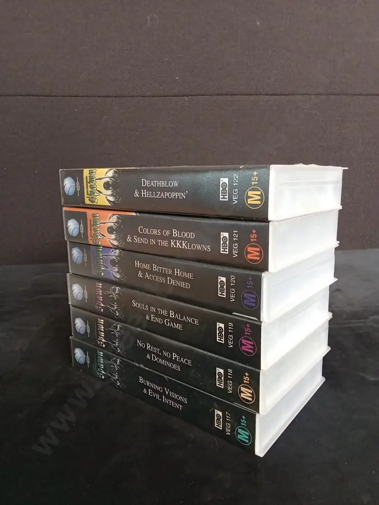 6 VOLUMES OF SPAWN ON CASSETTE TAPES Image 1++
