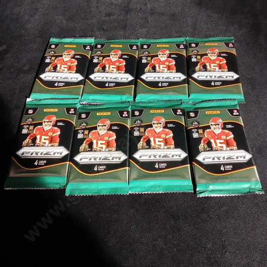 8 PANINI PRIZM CARD PACKS