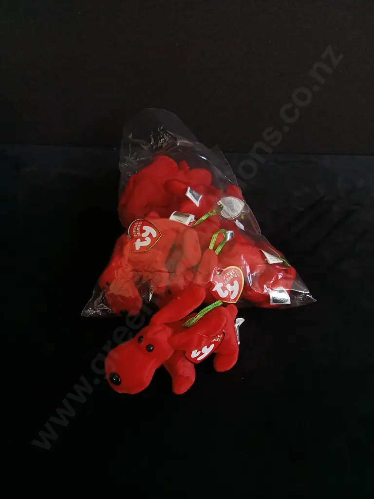 BRAND NEW BAG OF 12 TY BEANIE BABIES "ROVER" Image 1++