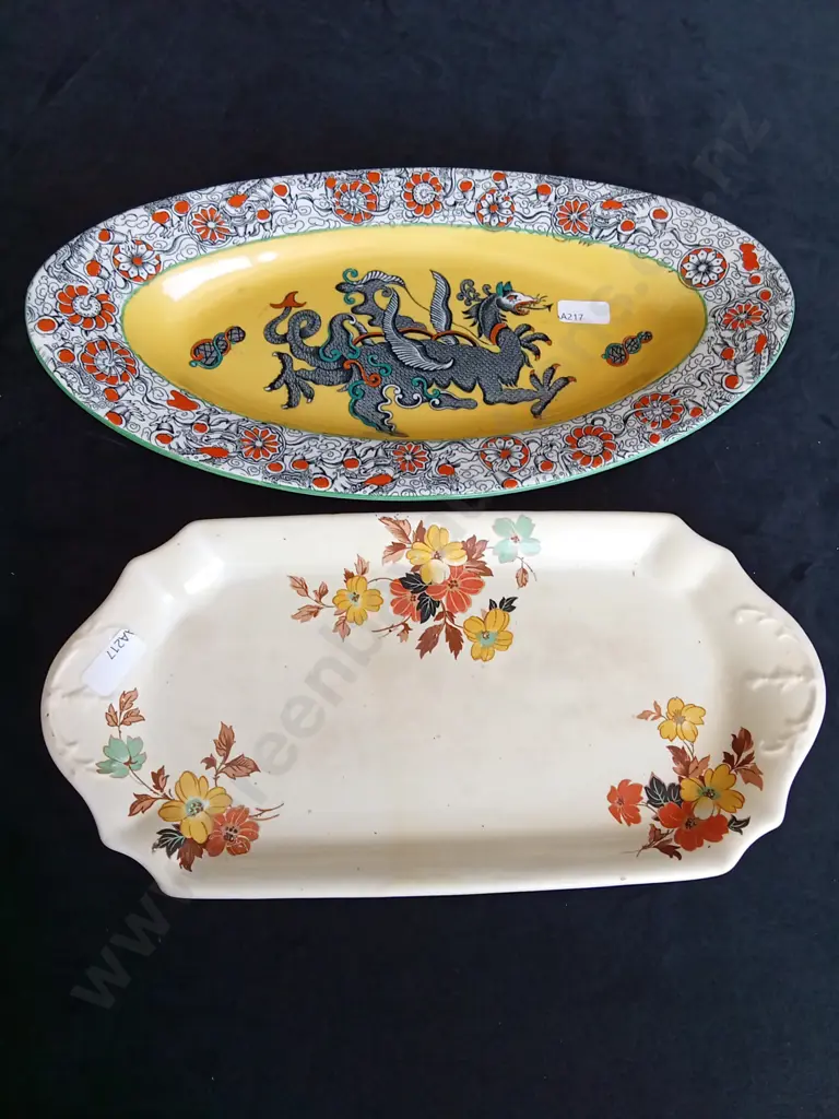 2 PLATTERS LONGEST L32CM Image 1++