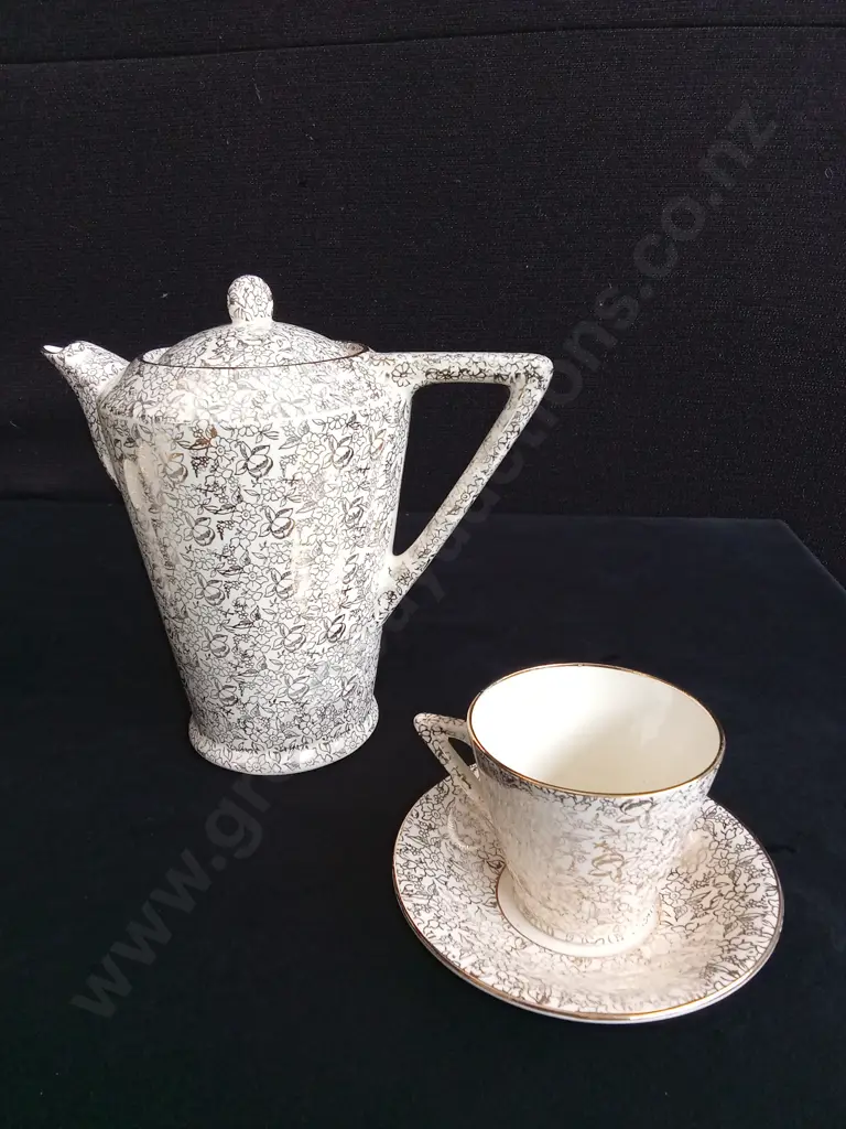 16 PIECE 1930'S THOMAS FORESTER & SONS TEA SET Image 1++
