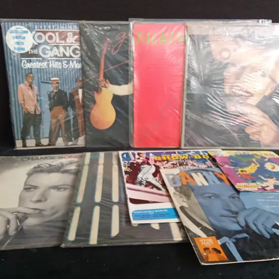 9 VINYL RECORDS