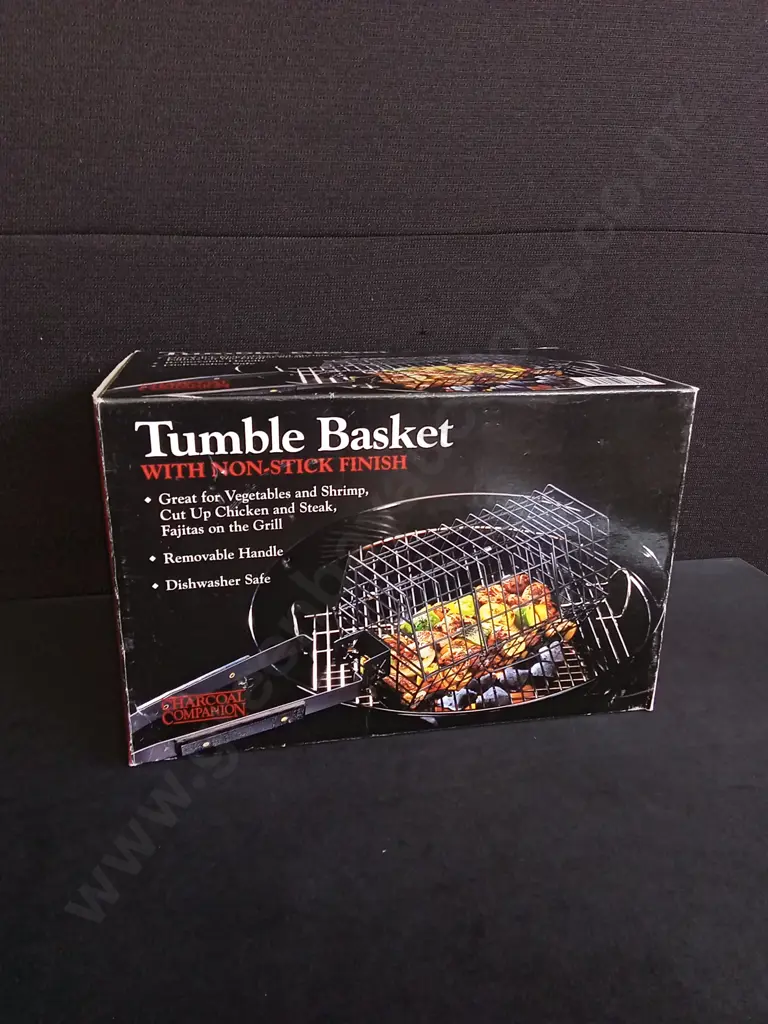 BRAND NEW CHARCOAL COMPANION TUMBLE BASKET Image 1++