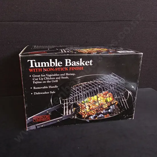 BRAND NEW CHARCOAL COMPANION TUMBLE BASKET
