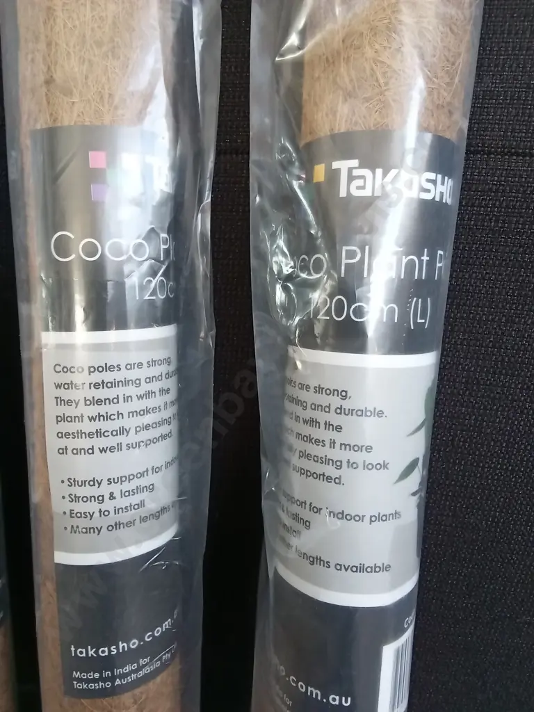 4 TAKASHO BRAND NEW COCO PLANT POLES 120CM Image 1++