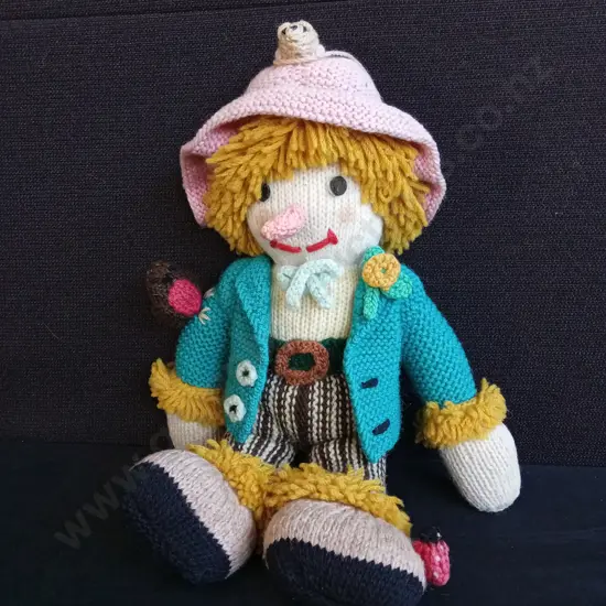 JEAN GREENHOWE SCARECROW KNITTED DOLL