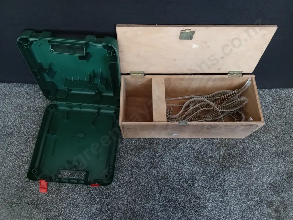 2 TOOL CASES WTH DRYWALL SCREWS INCLUDED Image 1++