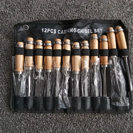 BRAND NEW 12 PIECES CARVING CHISEL SET