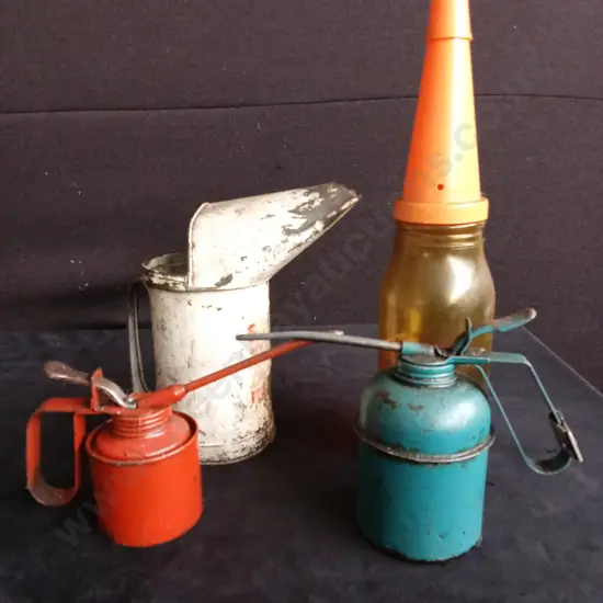 4 OIL CANISTERS