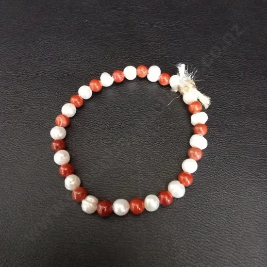 JASPER AND PEARL BRACELET