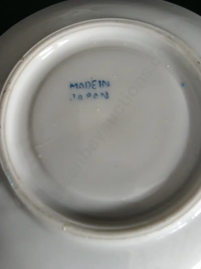 VINTAGE JAPANESE MORIAGE DRAGONWARE 13 PIECE PORCELAIN SET Image 1++