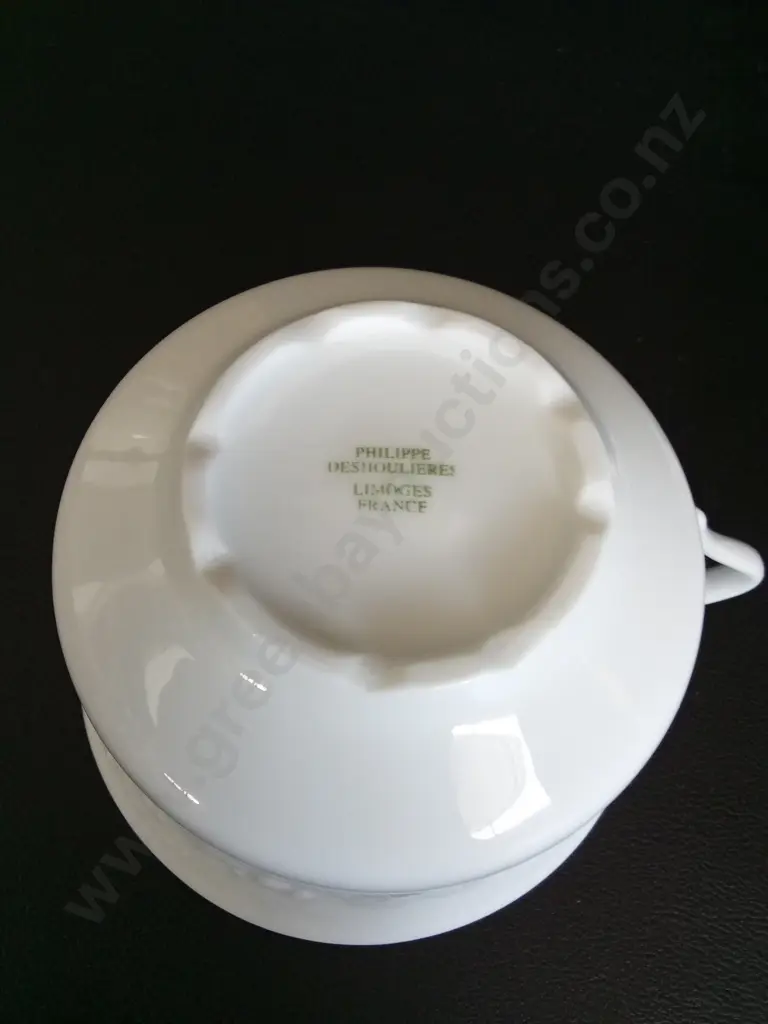 PHILIPPE DESHOULIERES PORCELAIN SNACK SET Image 1++