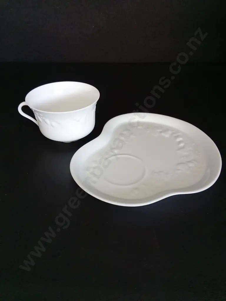 PHILIPPE DESHOULIERES PORCELAIN SNACK SET Image 1++