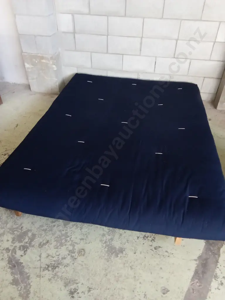 DARK BLUE FUTON L1.5M H2M Image 1++