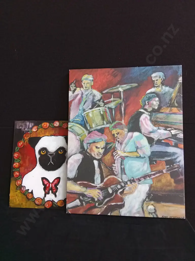 2 PIECES OF ART TALLEST H52CM Image 1++
