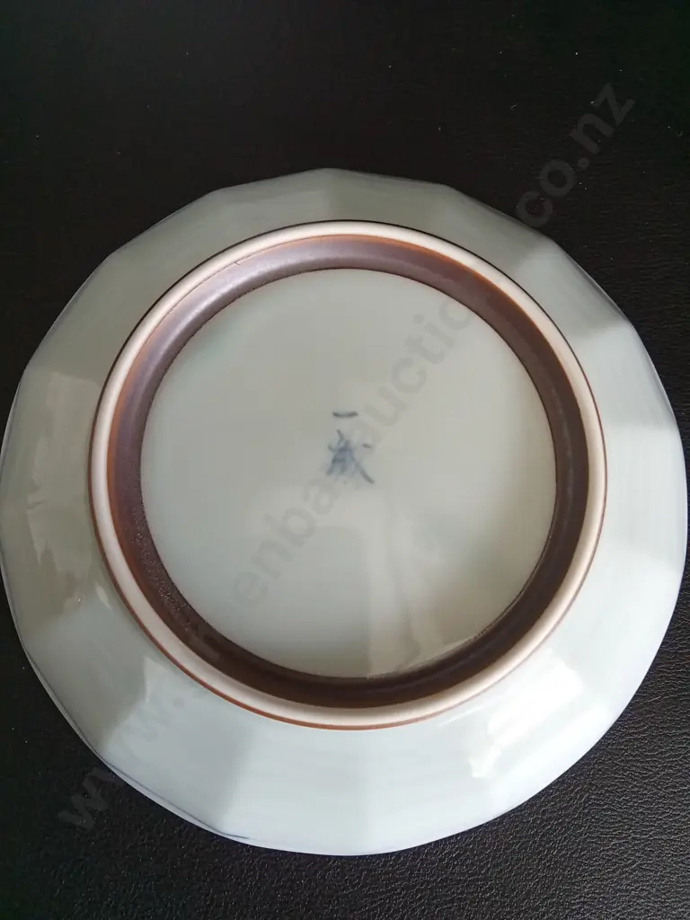 10 JAPANESE ARITA WARE PORCELAIN BOWLS DIA 14CM Image 1++