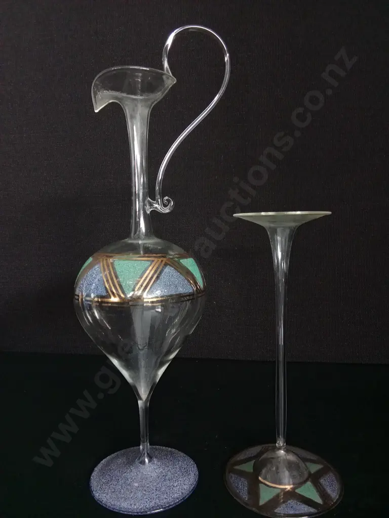 VINTAGE RUSSIAN FINE GLASSWARE TALLEST H38CM Image 1++