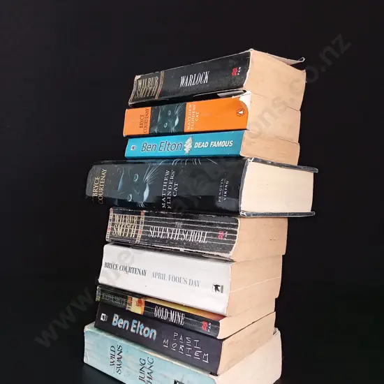 BOX OF BOOKS